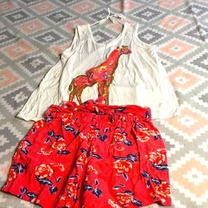 Girls cute giraffe outfit 🦒